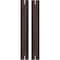 Ekena Millwork Americraft 2-Board (2 Batten) Wood Spaced Board-n-Batten Shutters w/ Z-Bar, ARW102SB207X77TBH, PR ARW102SB207X77TBH - alternate 1